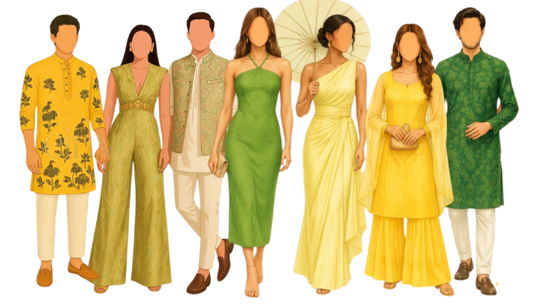 Haldi & Pithi outfit inspiration